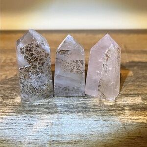 Dendritic Crystal Set of 3